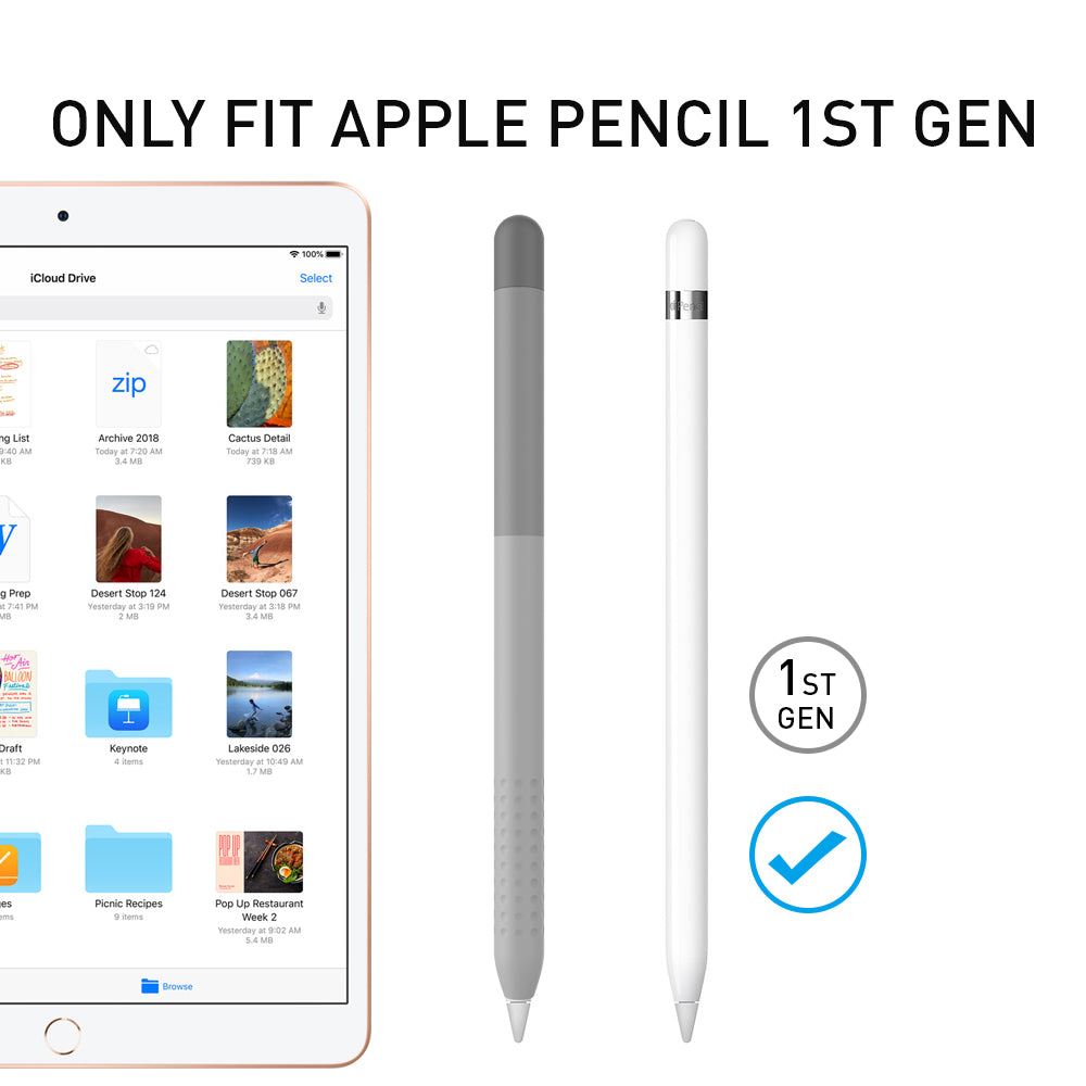 AHASTYLE PT102-1 Silicone Case for Apple Pencil (1st Generation) Gradient Color Anti-slip Ultra Thin Stylus Pen Cover AHASTYLE PT102-1 Silicone Case for Apple Pencil (1st Generation) Gradient Color Anti-slip Ultra Thin Stylus Pen Cover
